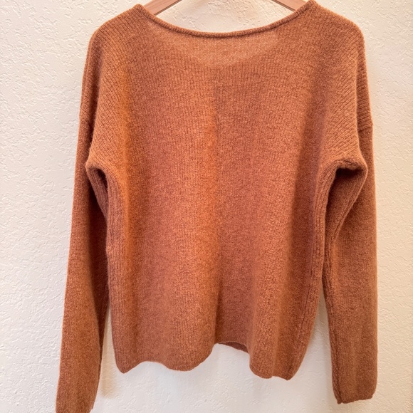Sezane Gaspard Cardigan ✨ NWOT Camel Brown - Picture 4 of 9